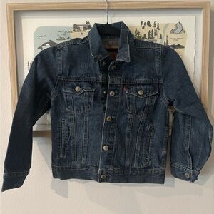 Levi's Dark Blue Kids Jean Jacket